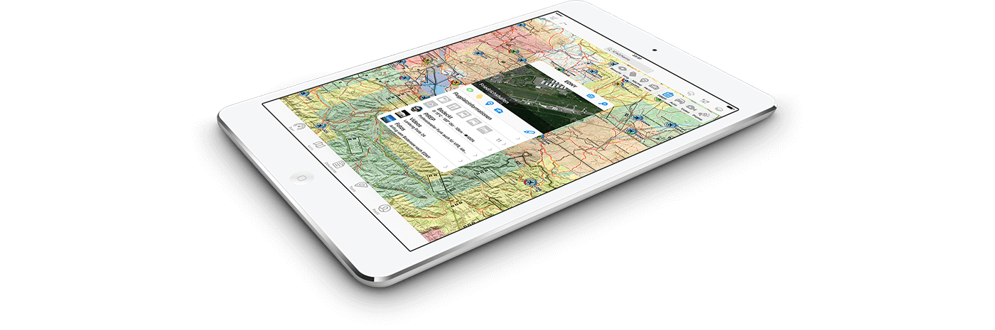 RunwayMap ist eine App entwickelt von Piloten für Piloten.